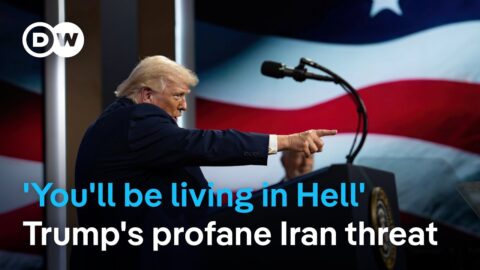 ‘Open the F***in’ Strait’ — Trump fires off a profanity laden social media attack on Iran | DW News
