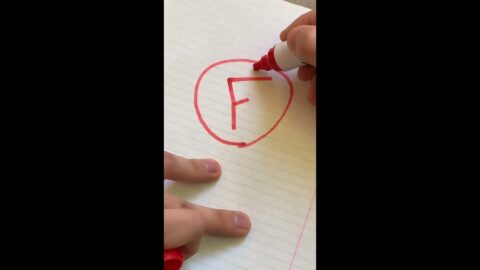 HOW TO CHANGE AN F TO A+