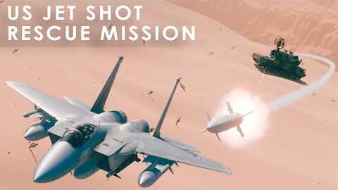 How a US F-15 Jet Was Shot Down & it’s Pilot Rescued