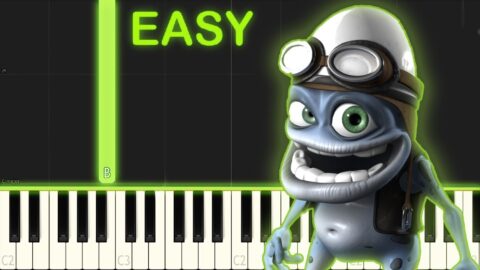 Crazy Frog – Axel F – EASY Piano Tutorial