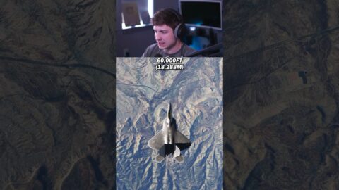 How Far Can the F-22 Glide From 60k Feet?
