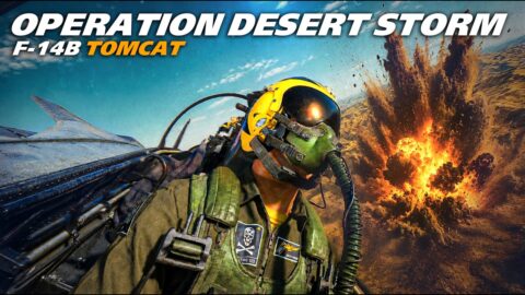 F-14B Tomcats Of Operation Desert Storm | A-6 Intruder SCUD HUNT | Digital Combat Simulator | DCS |