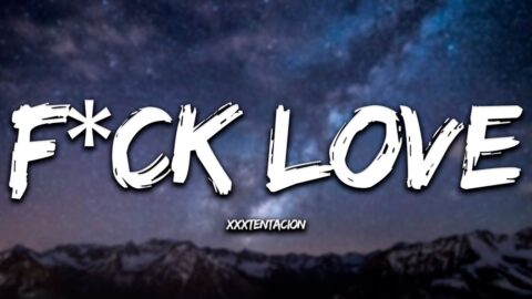 XXXTENTACION – F*ck Love feat. Trippie Redd 💔 ( slowed & reverb + lyrics ) | Lyrics video